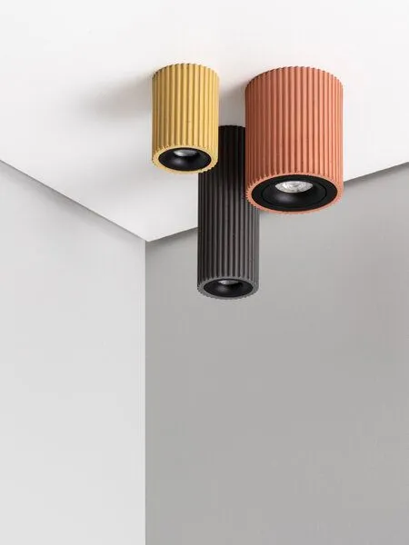 GANTlights Deckenspot lang Deckenleuchte GANTlights S2l, Dunkel, – Produktbild 3 von 4