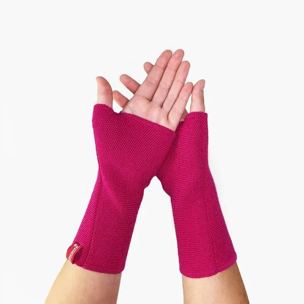 vincente vincente Armstulpen mit Daumenloch, Lila, – Produktbild 2 von 2