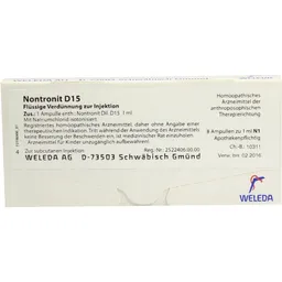 Weleda WELEDA NONTRONIT D 15 Ampullen 8X1 ml Ampullen – Produktbild 1 von 1