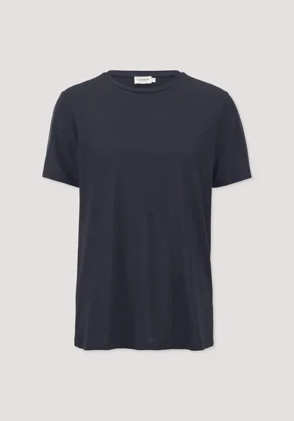 hessnatur hessnatur Wollshirt Regular aus reiner Bio-Merinowolle, Marine, – Produktbild 4 von 4