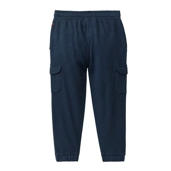 People Wear Organic People Wear Organic Sweat-Cargohose GOTS, Blau, – Produktbild 1 von 1