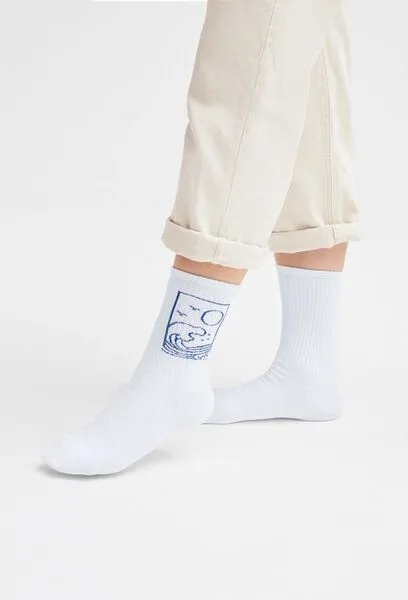 Natural Vibes Natural Vibes Ocean Socken | Bio GOTS | Tennissocken | Herren Damen Socken – Produktbild 2 von 4
