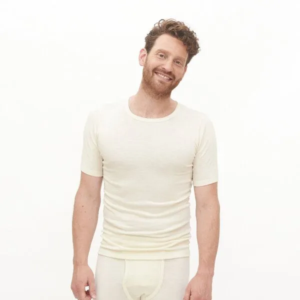Living Crafts Living Crafts Kurzarm-Shirt - JACOB, Natural, – Produktbild 1 von 4