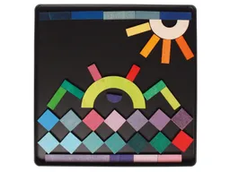 Grimms Grimms Magnetspiel Puzzle aus Birken- und Pappelholz 59-teilig Geo-Grafisch Maße 20,5 x 20,5 x 1,5 cm – Produktbild 1 von 1