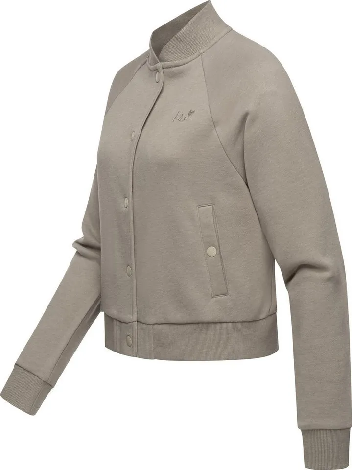 ragwear ragwear Bomberjacke Simonette stylische Damen Collegejacke für den Übergang, Braun, – Produktbild 2 von 3