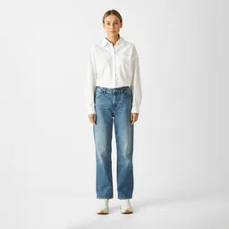 DAWN MORNING Regular Slim Minimal Stretch - Classic - Vintage Blue - Vintage Blue / 31 / 30 – Produktbild 1 von 1