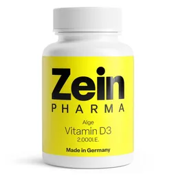 ZeinPharma Vitamin D3 aus Alge (vegan) Kapseln 2.000 I.E. – Produktbild 1 von 1