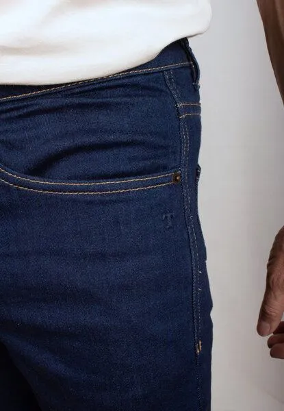 TORLAND TORLAND Slim Fit Herrenjeans BENNY, Dark wash (dunkelblau), – Produktbild 6 von 7