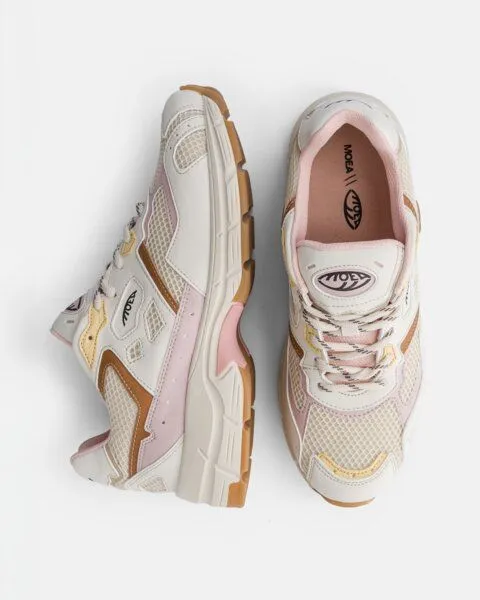 MoEa MoEa Sneakers Rush - Pink & Yellow - Pineapple, Pink, – Produktbild 3 von 4