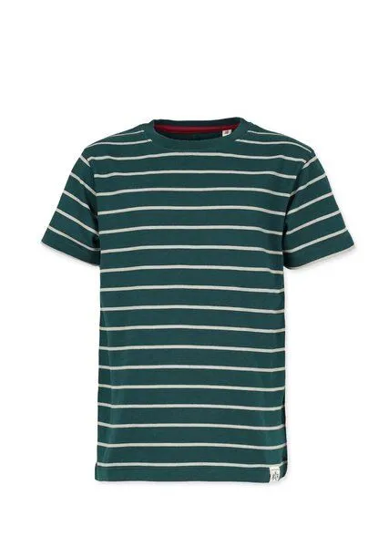Band of Rascals Band of Rascals Striped T-Shirt, Racing-green-moos, – Produktbild 2 von 3