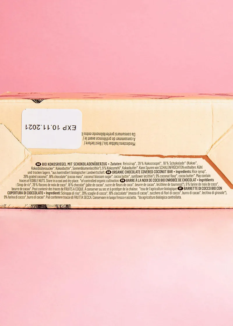KoRo Bio Schoko-Kokos-Riegel 30 g – Produktbild 4 von 5