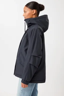 LangerChen LangerChen Damen vegan Parka Padded Short Navy – Produktbild 1 von 1