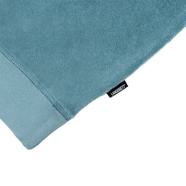 LANGBRETT LANGBRETT Frottee Sweater Frauen, Aqua (blau), – Produktbild 3 von 4