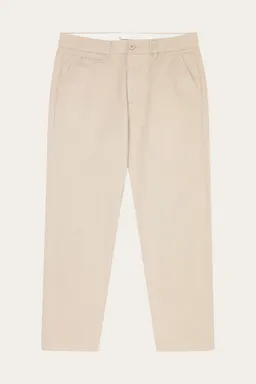 KnowledgeCotton Apparel KnowledgeCotton Apparel Herren vegan Chino-Hose Flint Wide Light Feather Gray – Produktbild 1 von 1