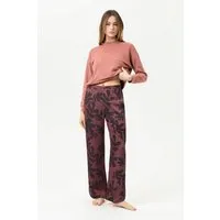 Soulwear Soulwear Hose lang | fließende Modalqualität | Eden Escape, Hot maroon, – Produktbild 1 von 1