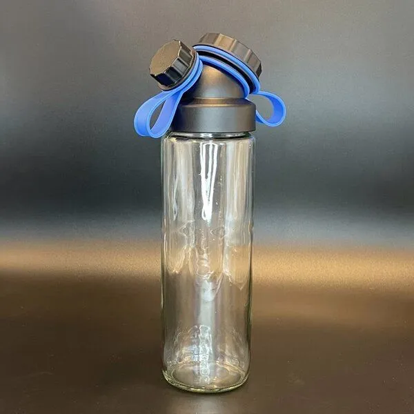 JN JuNiki's JN JuNiki's Set: Würstchen® Verschluss + Deckelhalter, Blau, – Produktbild 3 von 3