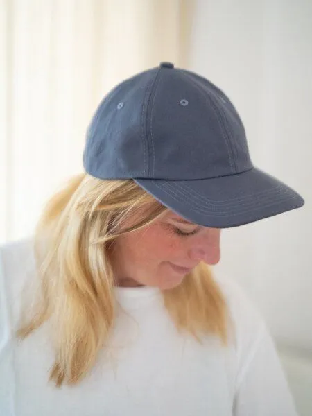FUXBAU FUXBAU Dad Cap, Blaugrau, – Produktbild 3 von 4