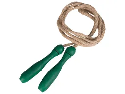 Memo Springseil 250 cm aus Jute, Griff Buche grün gebeizt , FSC-zertifiziert – Produktbild 1 von 1