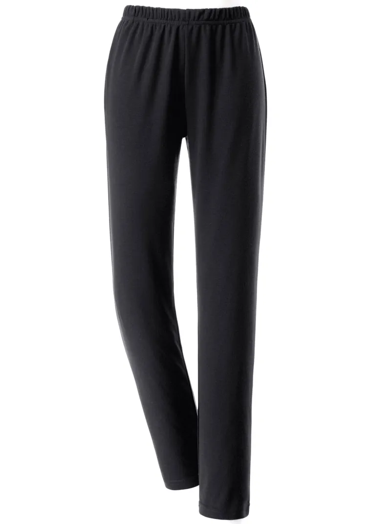 feel good Jogginghose schwarz, Schwarz, – Produktbild 1 von 3