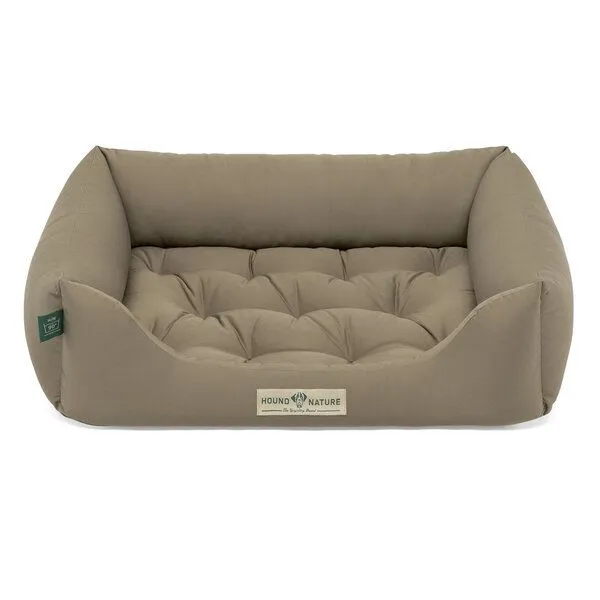 HOUND & NATURE HOUND & NATURE Öko Hundebett ZERMATT, Taupe, – Produktbild 1 von 7