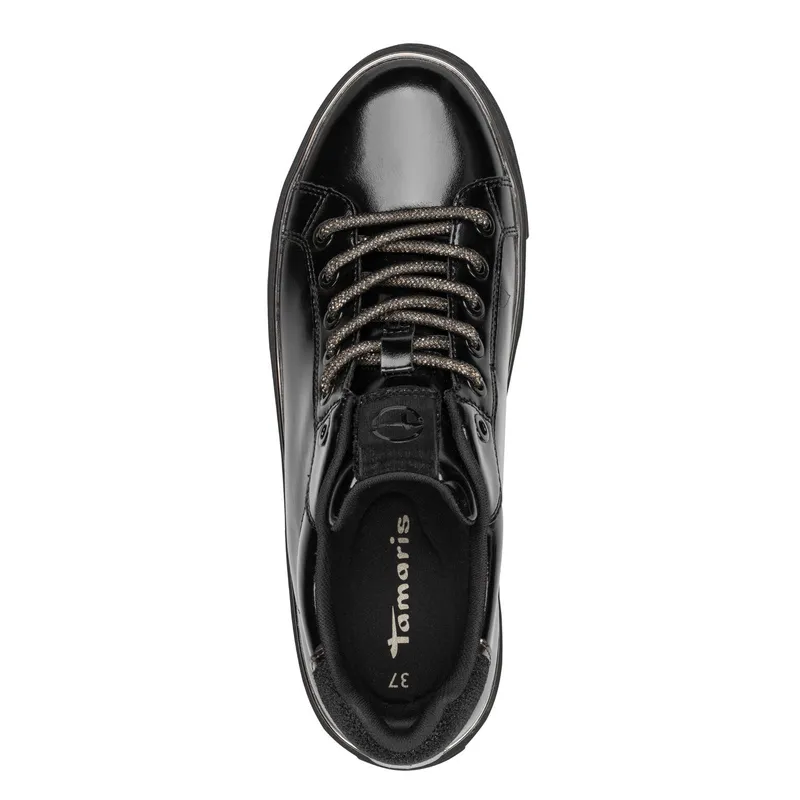 Tamaris Tamaris Textil Damen Sneaker Low, Schwarz, – Produktbild 4 von 6