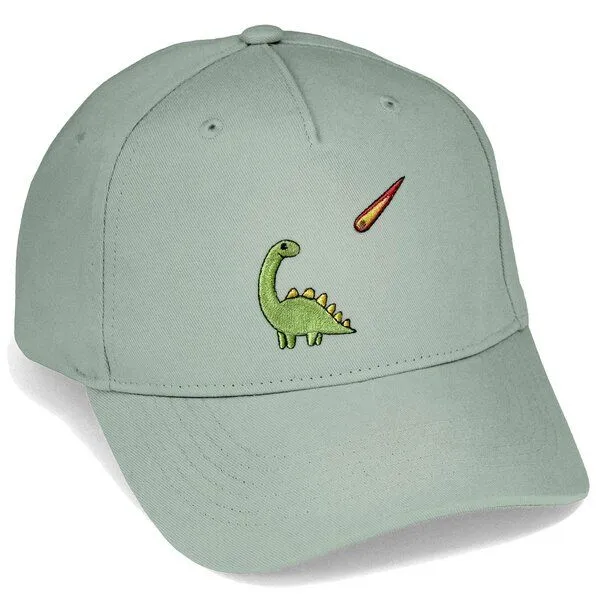 LIGARTI Bestickte Cap – Charlie der Dino – LIGARTI Tiermanufaktur, Mintgrun, – Produktbild 1 von 4