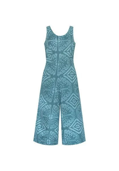 Global Mamas Global Mamas Bio Jumpsuit - Pathways, Radiance (teal), – Produktbild 1 von 3