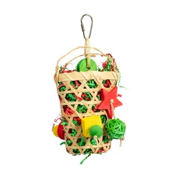HappyBird HappyBird Hängespielzeug Bamboo Shred-Basket – Produktbild 1 von 1