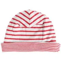 Leela Cotton Leela Cotton Kinder Wende Beanie - 2661, Ziegelrot/beige, – Produktbild 1 von 1