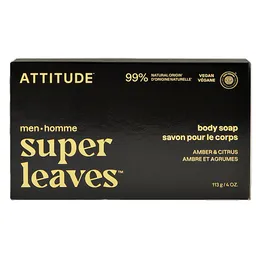 Attitude Attitude Super Leaves Körperseife für Männer - Amber & Zitrusfrüchte – Produktbild 1 von 1