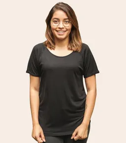 päfjes päfjes Basic - Fair gehandeltes Rolled Sleeve Frauen T-Shirt - Modal – Produktbild 1 von 1
