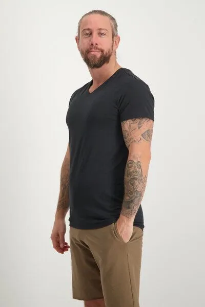 Renegade Guru Renegade Guru Herren Yoga Shirt Moksha, Urban black (schwarz), – Produktbild 2 von 4