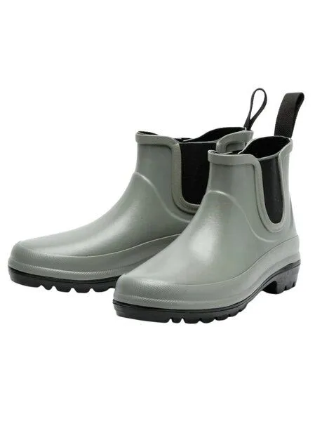 Grand Step Shoes Grand Step Shoes Damen Gummistiefel Vicky Kautschuk, Grau, – Produktbild 1 von 4