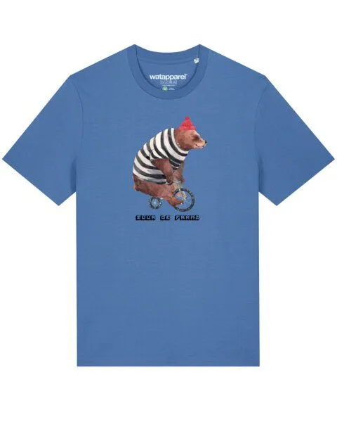 watapparel watapparel T-Shirt Unisex Tour de Franz, Bright blue, – Produktbild 1 von 3