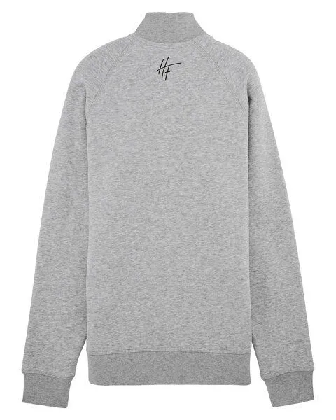 Human Family Human Family Herren Bio Sweatjacke - Drift Basic, Grau-meliert, – Produktbild 1 von 1