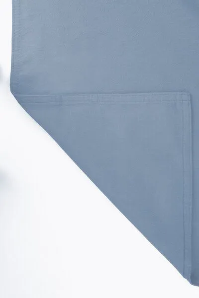 jilda-tex jilda-tex Tischläufer Renforce 100% Bio-Baumwolle Uni 50x160cm, Himmelblau, – Produktbild 4 von 4