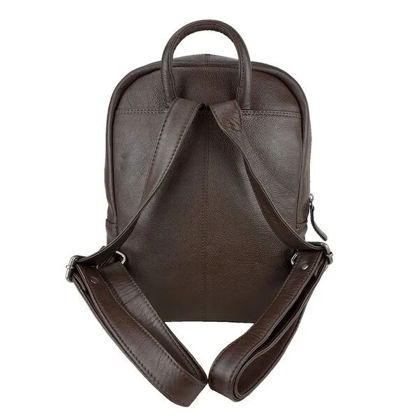 manbefair manbefair City Rucksack Louisa Eco-Leder, Braun, – Produktbild 3 von 4