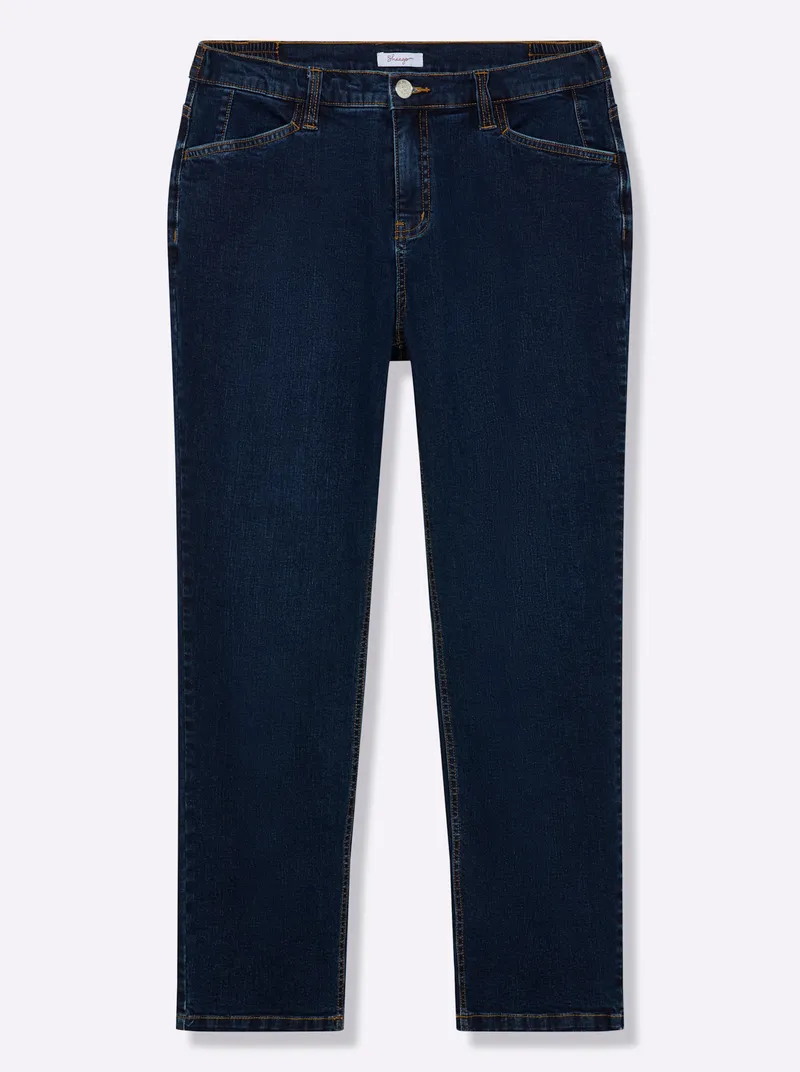 sheego Jeans dark blue, Dark blue, – Produktbild 1 von 2