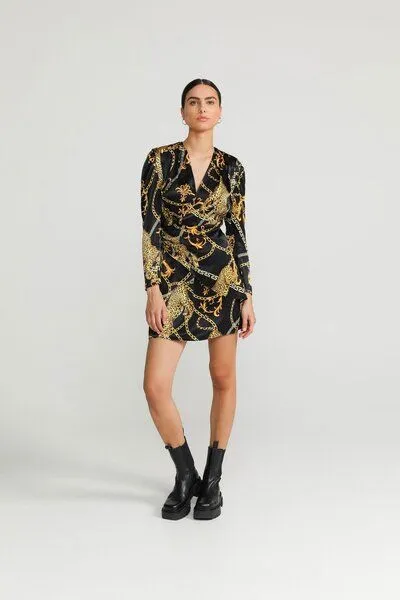 Lovjoi Lovjoi Dress EMYLIA, Jaguar baroque, – Produktbild 2 von 4