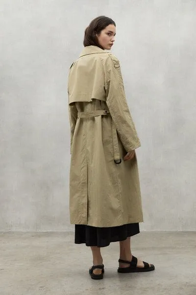ECOALF ECOALF Damen Jacke "ERRIGAL" aus recyceltem Nylon, Sandy (beige), – Produktbild 3 von 4