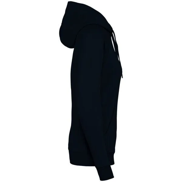 Greenspired Greenspired Umweltfreundlicher Damen Raglan Hoody 350 g/m² XS-XXL, Schwarz, – Produktbild 2 von 3