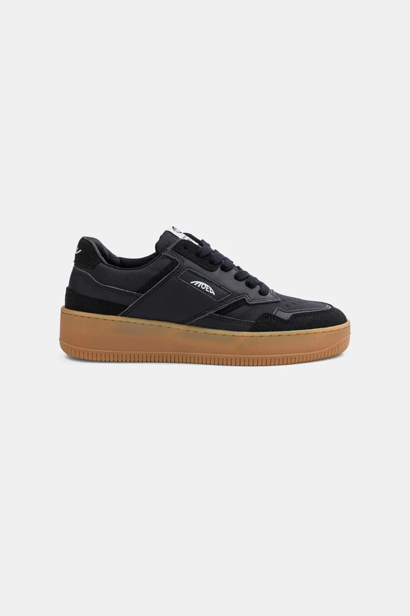 MoEa MoEa Herren vegan Sneaker Herkunft Schwarz Textil, Schwarz, – Produktbild 1 von 2