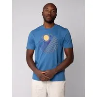 watapparel watapparel T-Shirt Unisex Geometric Landscape 3, Bright blue, – Produktbild 1 von 1