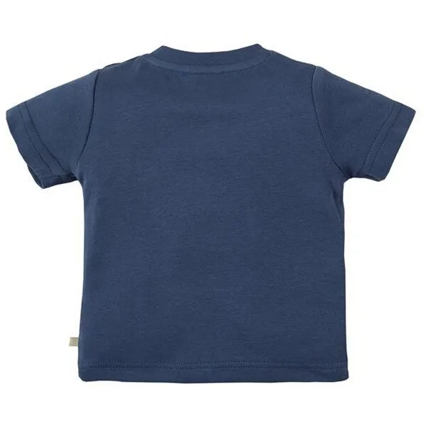 Frugi Frugi T-Shirt Frosch marine blau – Produktbild 3 von 3