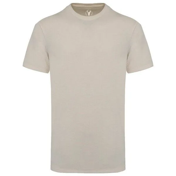 YTWOO YTWOO Herren Frottee T-Shirt - Made in Portugal, Ivory, – Produktbild 1 von 3