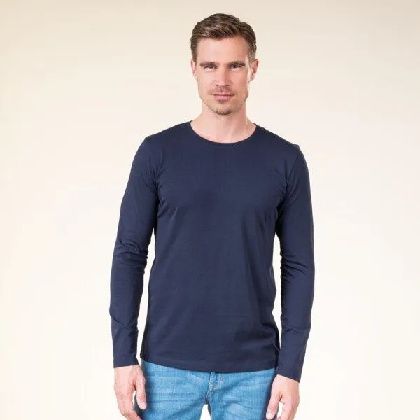 Living Crafts Living Crafts Langarm-Shirt - TERIK, Ink blue (blau), – Produktbild 1 von 4