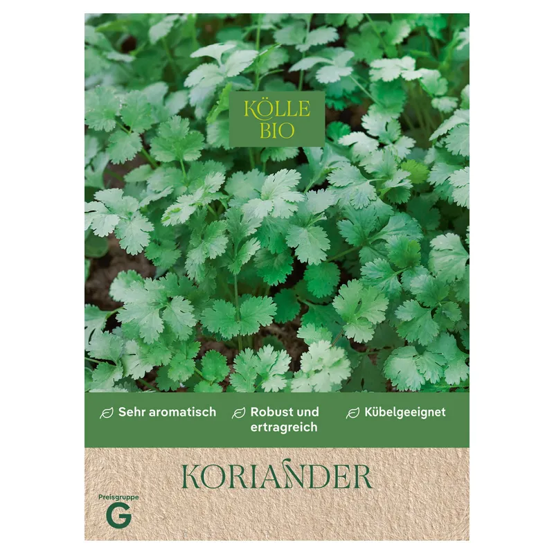 Kölle Bio Kölle Bio Saatgut Salatkoriander, Grün, – Produktbild 1 von 1
