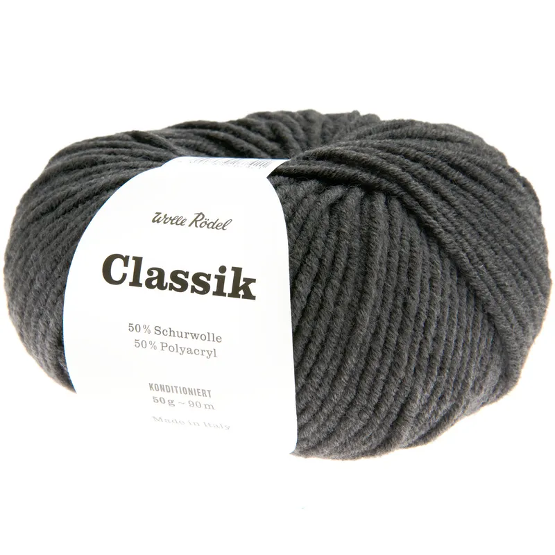 Wolle Rödel Wolle Rödel Classik Anthrazit, Anthrazit, – Produktbild 1 von 1