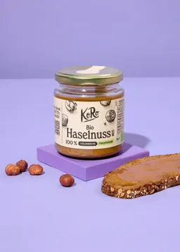 KoRo Bio Haselnussmus 250 g – Produktbild 1 von 1