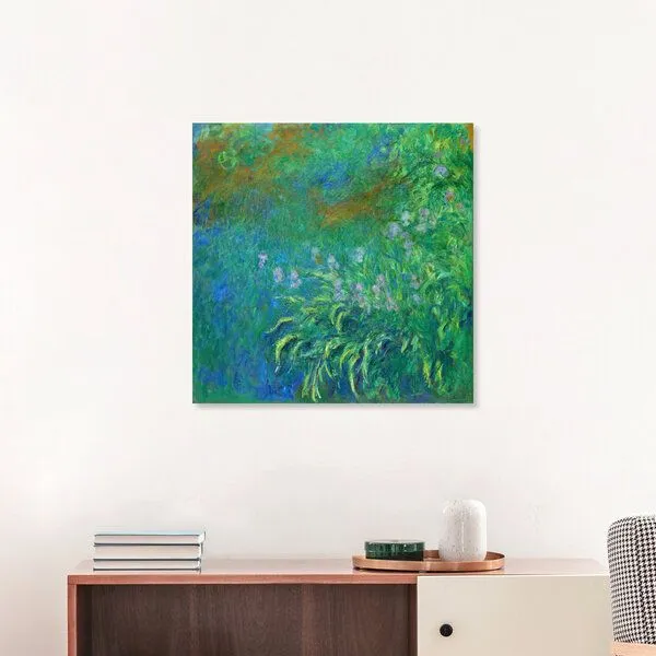 Photocircle Photocircle Poster / Leinwandbild - Claude Monet: Schwertlilien – Produktbild 1 von 4